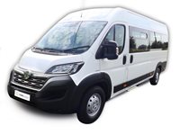 New Vauxhall Movano CanDrive Maxi Euro 6 ULEZ Compliant 17 Seat Minibus in Icy White Vauxhall Movano L4 H2 CanDrive Maxi 17 Seat Minibus