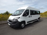 Peugeot Boxer Professional 9 Seater Wheelchair Accessible Minibus CanDrive EasyOn with Onboard Split Lift for Sale