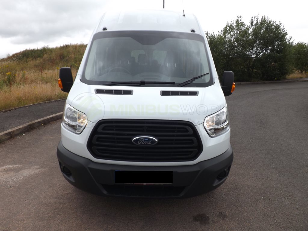 Ford Transit D1 Licence 17 Seat Euro 6 School Minibus Leasing Exterior Front