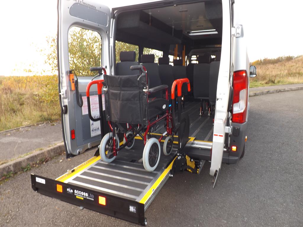 Peugeot Boxer L4H2 17 Seat Wheelchair Accessible Minibus