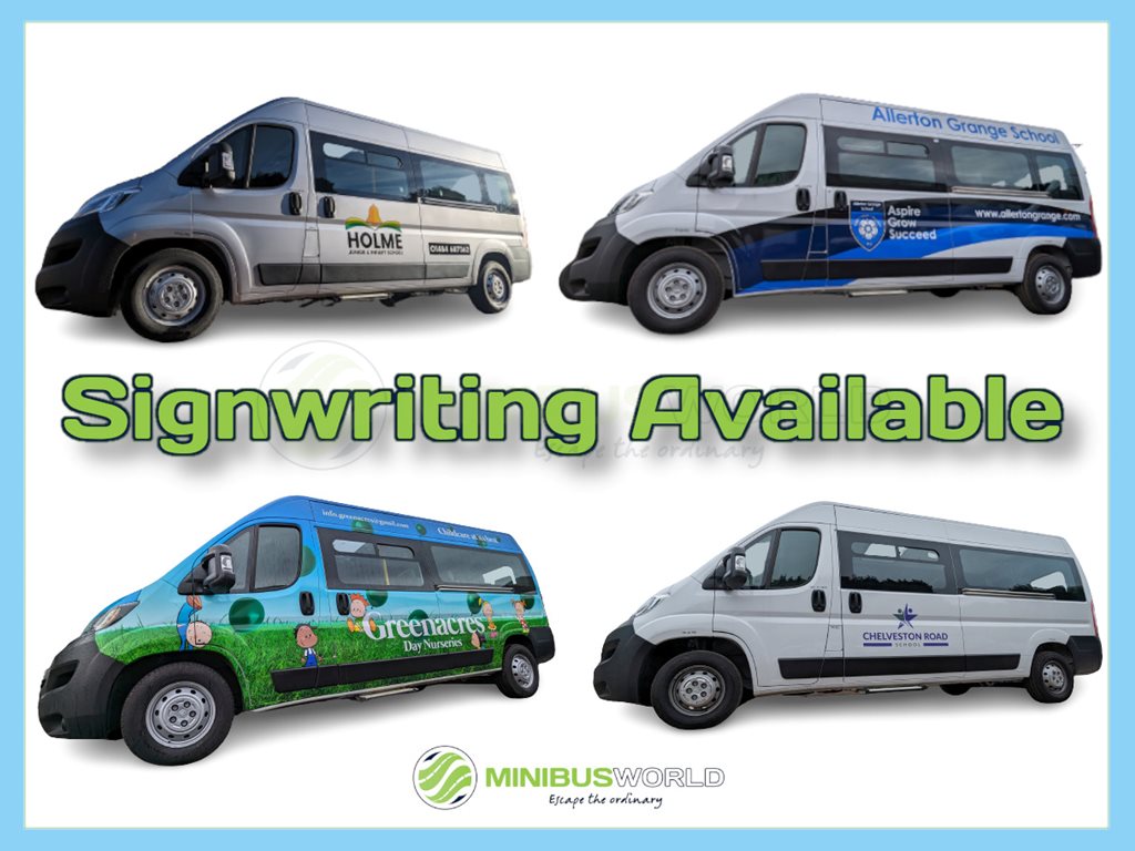 Signwriting Minibus Livery MinibusWorld