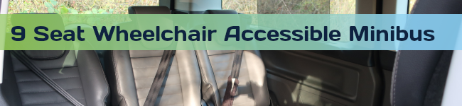 9 Seat Wheelchair Accessible Minibus