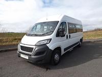 New CanDrive Light 17 Seat Peugeot Boxer 3.5 Ton Minibus For Sale or Leasing with Bluetooth Connectivity