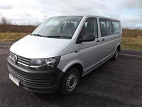 VW Transporter 9 Seat Wheelchair Accessible Minibus Euro 6 For Sale