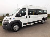 Peugeot Boxer 17 Seat Easyon Wheelchair Accessible Minibus with Onboard Lift for Sale Peugeot Boxer L4 H2 CanDrive EasyOn 17 Seat Minibus with Onboard Lift
