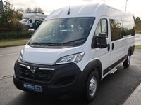 Vauxhall Movano 17 Seat CanDrive Maxi Euro 6 ULEZ Compliant Lightweight Drive on a Car Licence Minibus in Quartz Silver with Air Conditioning Sat Nav Touchscreen Cruise Control and Rear Parking Sensors
