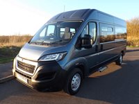Vauxhall Movano 17 Seat CanDrive Flexi Euro 6 ULEZ Compliant Lightweight Drive on a Car Licence Minibus in Solid Rock Grey