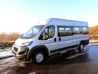 Peugeot Boxer Professional 17 Seater Minibus CanDrive Maxi for Sale with Fold Out Ramp
