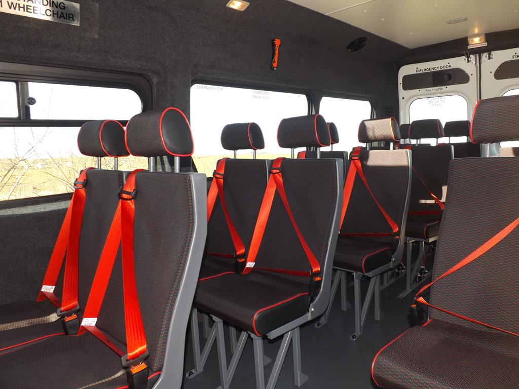 Peugeot Boxer School Minibus Seating