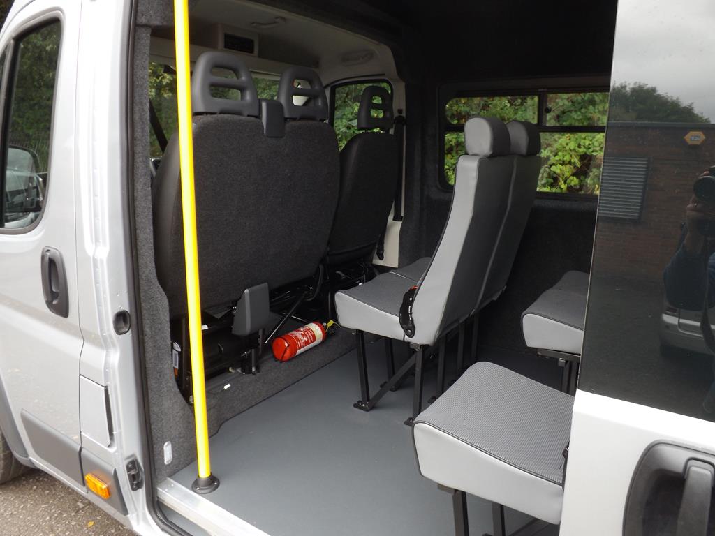 CanDrive EasyOn 17 Seat 2 Wheelchair Peugeot Boxer Minibus