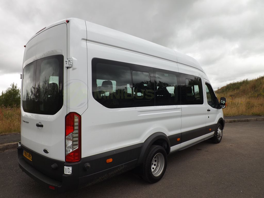 17 Seat Ford Transit Drive on D1 Minibus Leasing Exterior Offside Left Rear