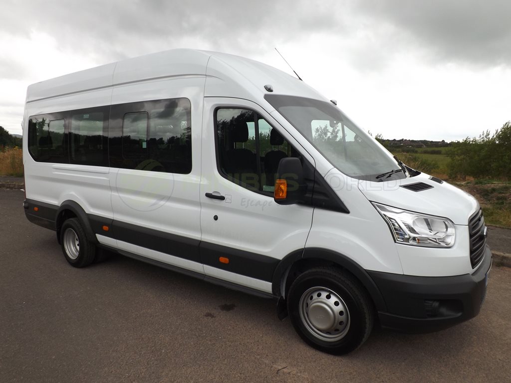 17 Seat Ford Transit Drive on D1 Minibus Leasing Exterior Offside Right