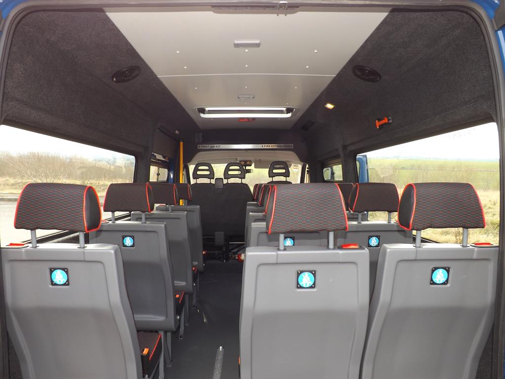 Peugeot Boxer CanDrive Flexi 17 Seater School Minibus