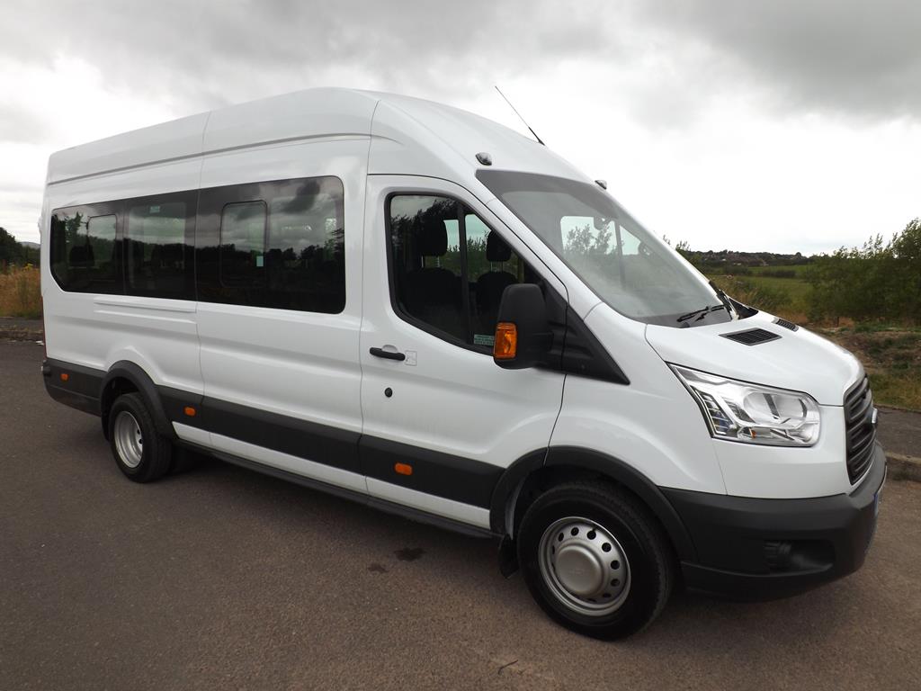 Ford Transit 17 Seat School Minibus in White or Metallic Silver For Sale  £POA