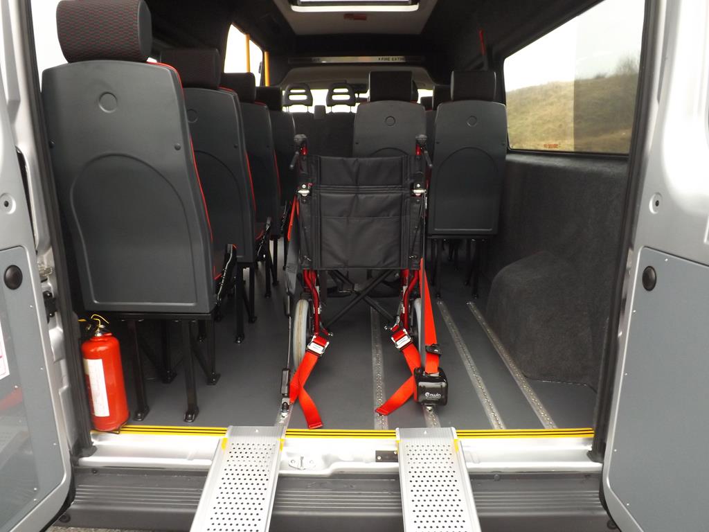 Minibuses with Wheelchair Access