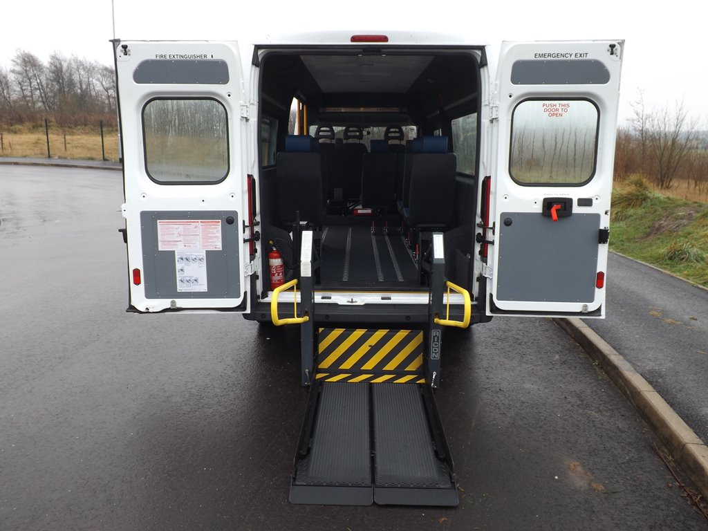 Peugeot Boxer 9 Seater Wheelchair Accessible Minibus with M1 IVA
