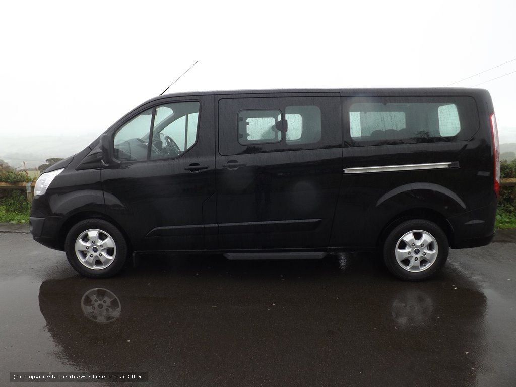 Black Ford Tourneo 9 Seat Minibus For Sale