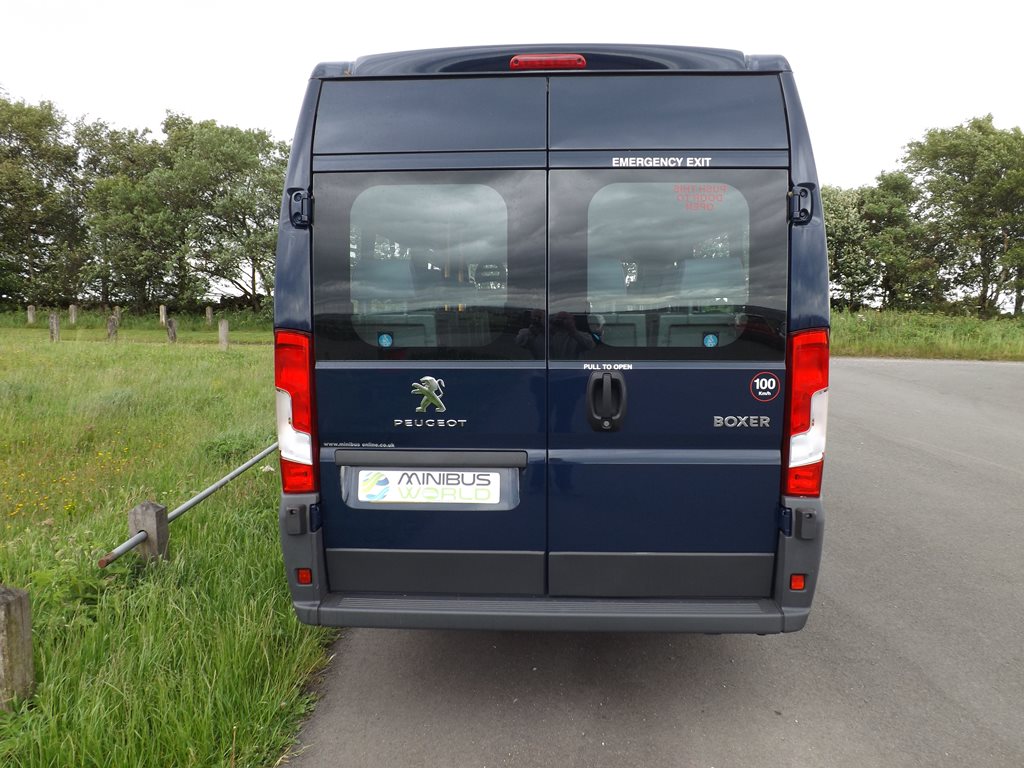 Blue Wheelchair Accessible Minibus For Sale