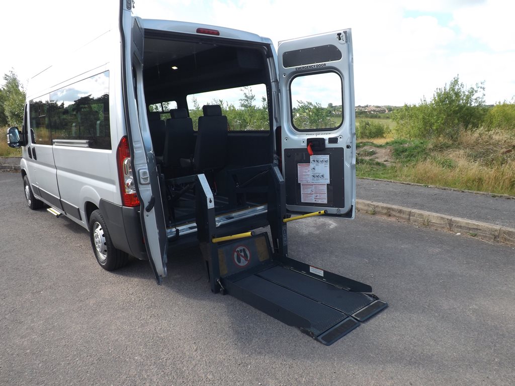 Covid Secure Minibus Available in Range of Colours and Seating Options including Optional Wheelchair Access