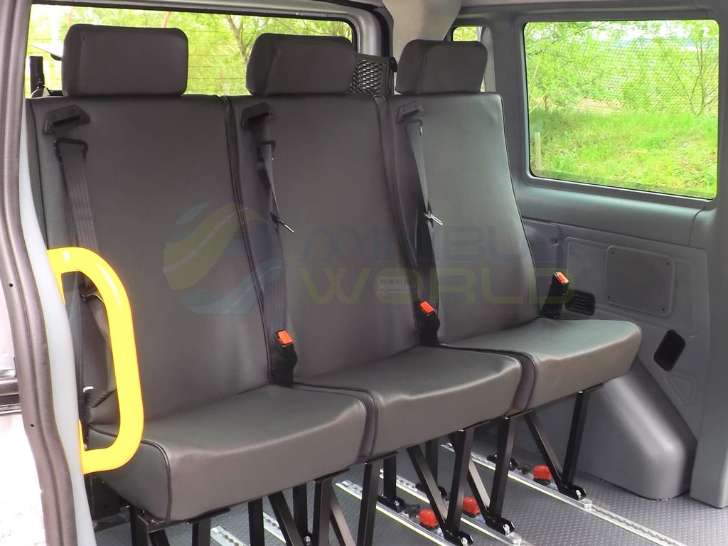 Transit Custom 9 Seat Minibus Rear Seating Reference Photo 2