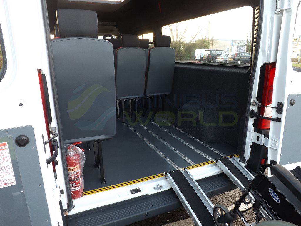 Vauxhall Movano 17 Seat CanDrive Flexi Euro 6 ULEZ Compliant Lightweight Drive on a Car Licence Minibus in Solid Rock Grey