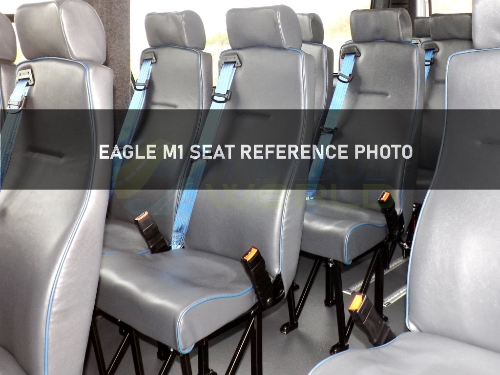 Eagle M1 Seat Reference Photo Wheelchair Accessible Transit Custom 9 Seat Minibus