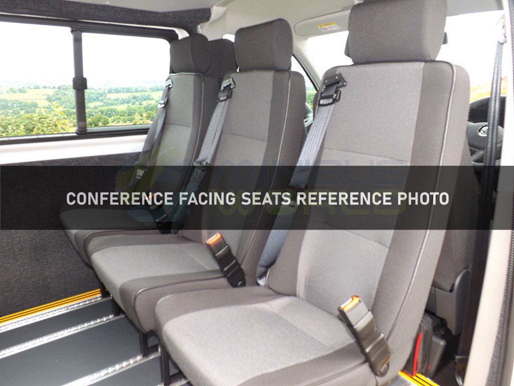 Wheelchair Accessible Transit Custom 9 Seat Minibus Conference Facing Seats Reference Photo