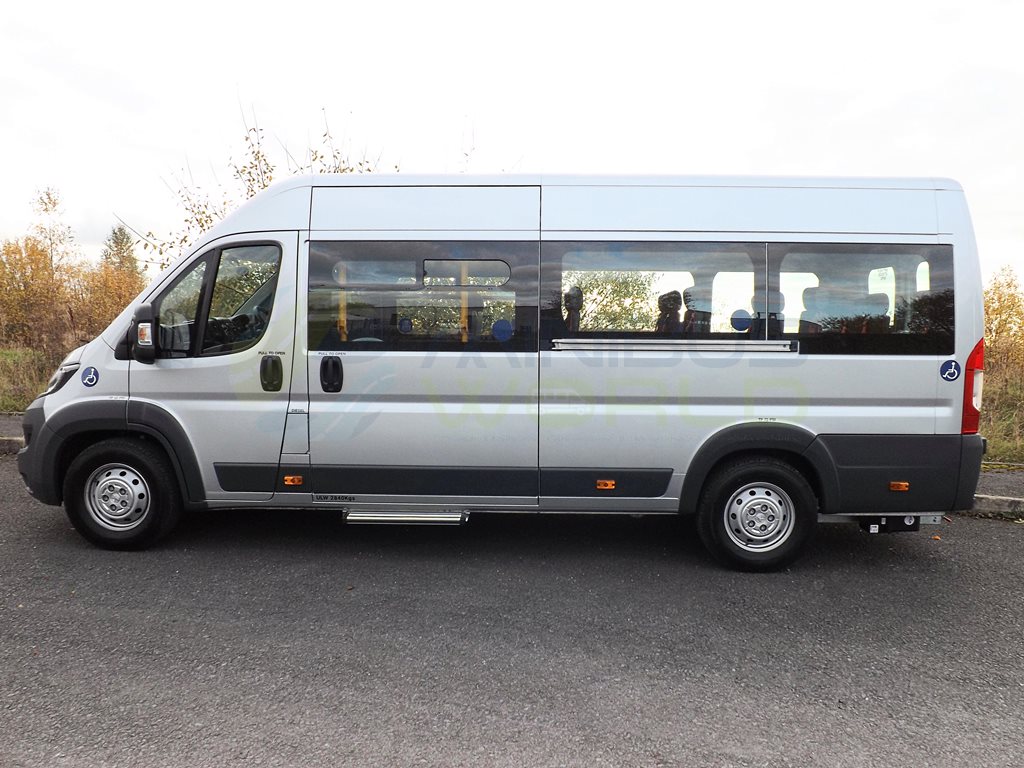Brand New Peugeot Boxer CanDrive EasyOn Wheelchair Accessible Minibus with Underfloor Wheelchair Lift