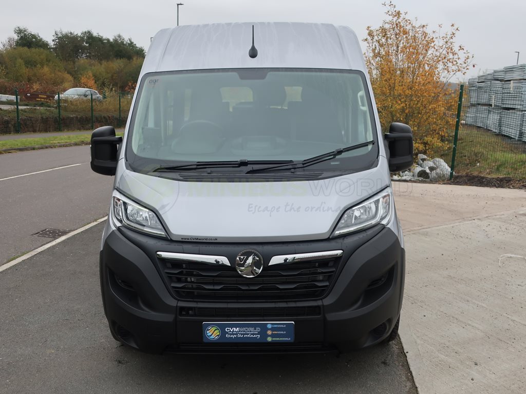 Vauxhall Movano Prime 17 Seat CanDrive Flexi Minibus External Front
