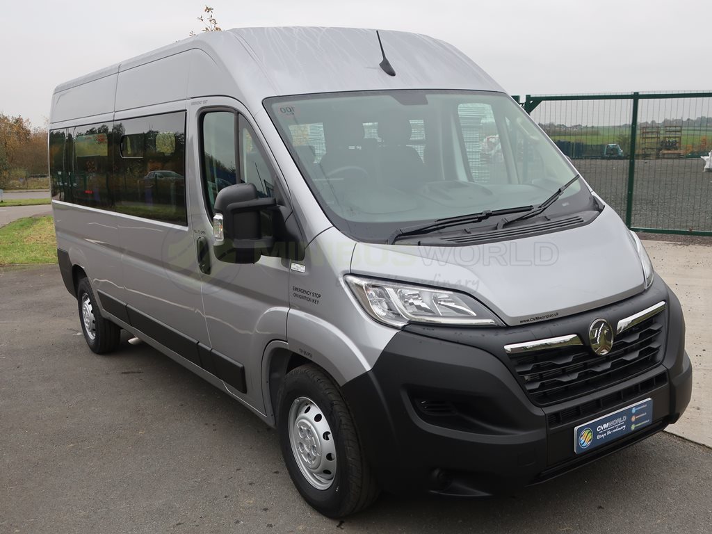 Vauxhall Movano Prime 17 Seat CanDrive Flexi Minibus External Front Right