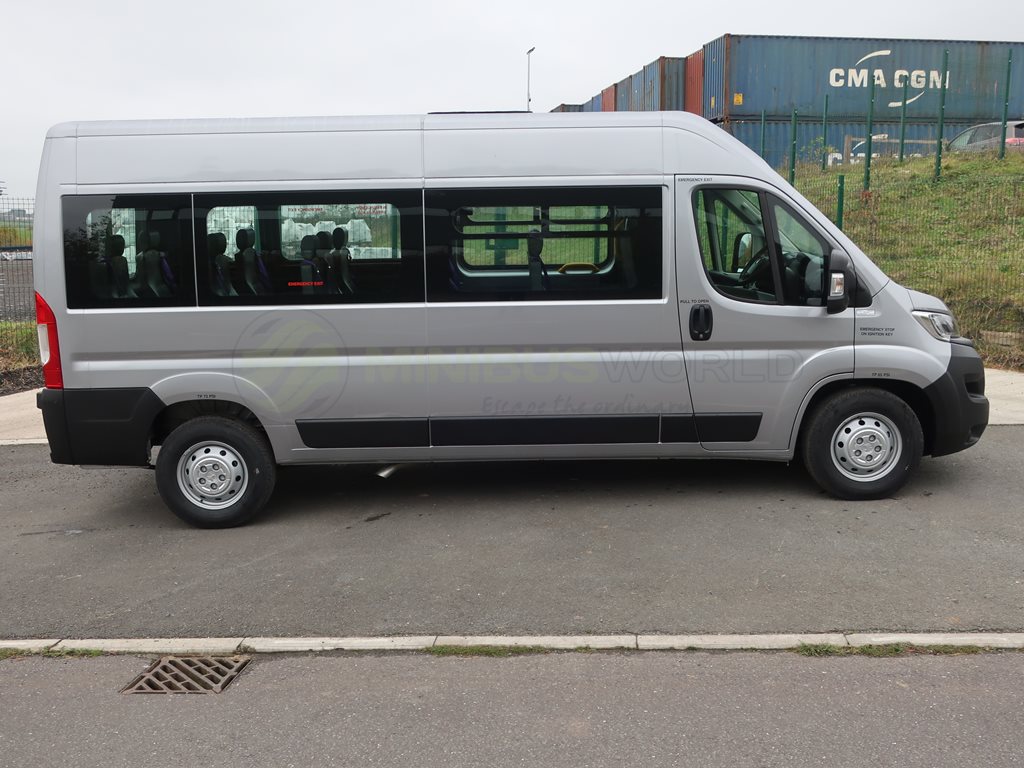 Vauxhall Movano Prime 17 Seat CanDrive Flexi Minibus External Side Right
