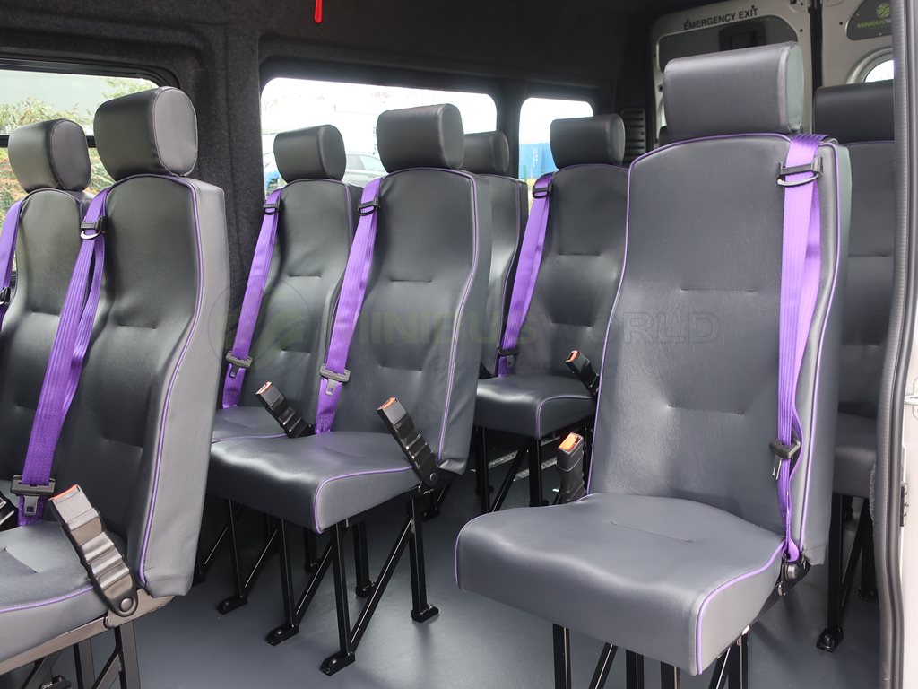 Vauxhall Movano Prime 17 Seat CanDrive Flexi Minibus Internal Seats
