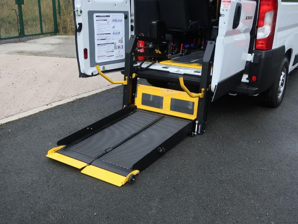 Midsize Wheelchair Accessible Minibus Ramp