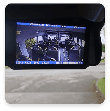 CCTV camera is installed into an accessible minibus.