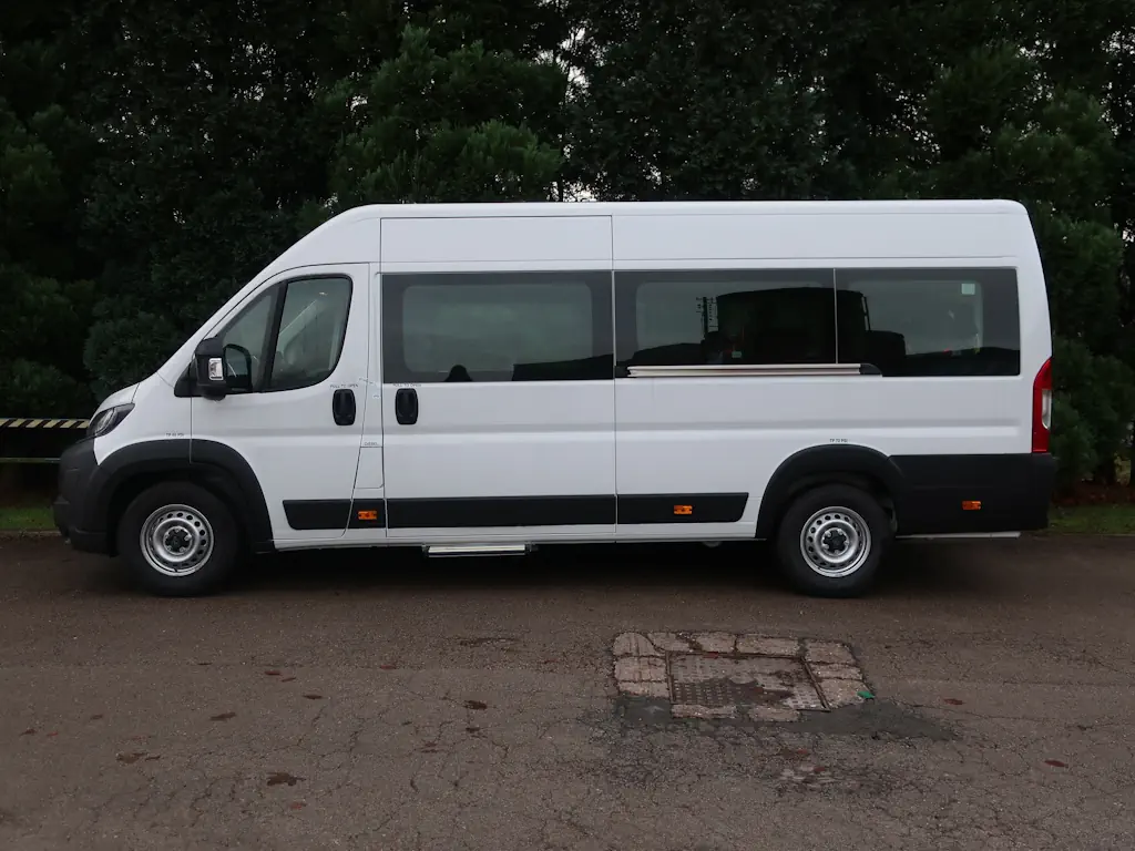 Peugeot-Boxer-Professional-17-Seat-EasyOn-Wheelchair-Accessible-Minibus-With-Onboard-Lift-For-Sale-External-Side-Left