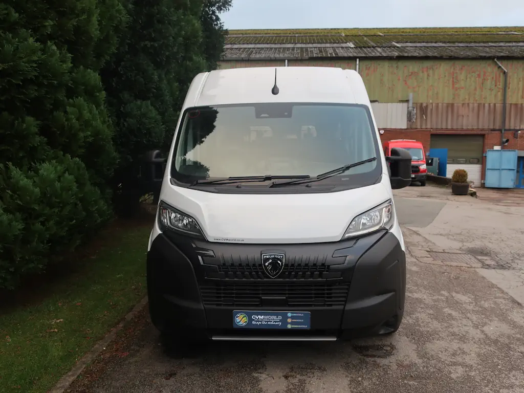 Peugeot-Boxer-Professional-9-Seat-EasyOn-Wheelchair-Accessible-Minibus-With-Onboard-Lift-For-Sale-External-Front