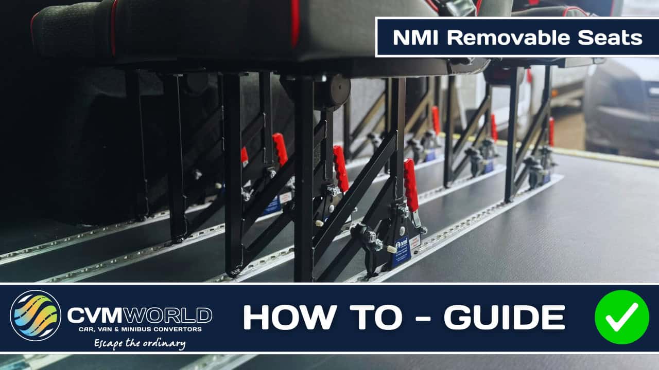 remove reinstall NMI quick release minibus seats