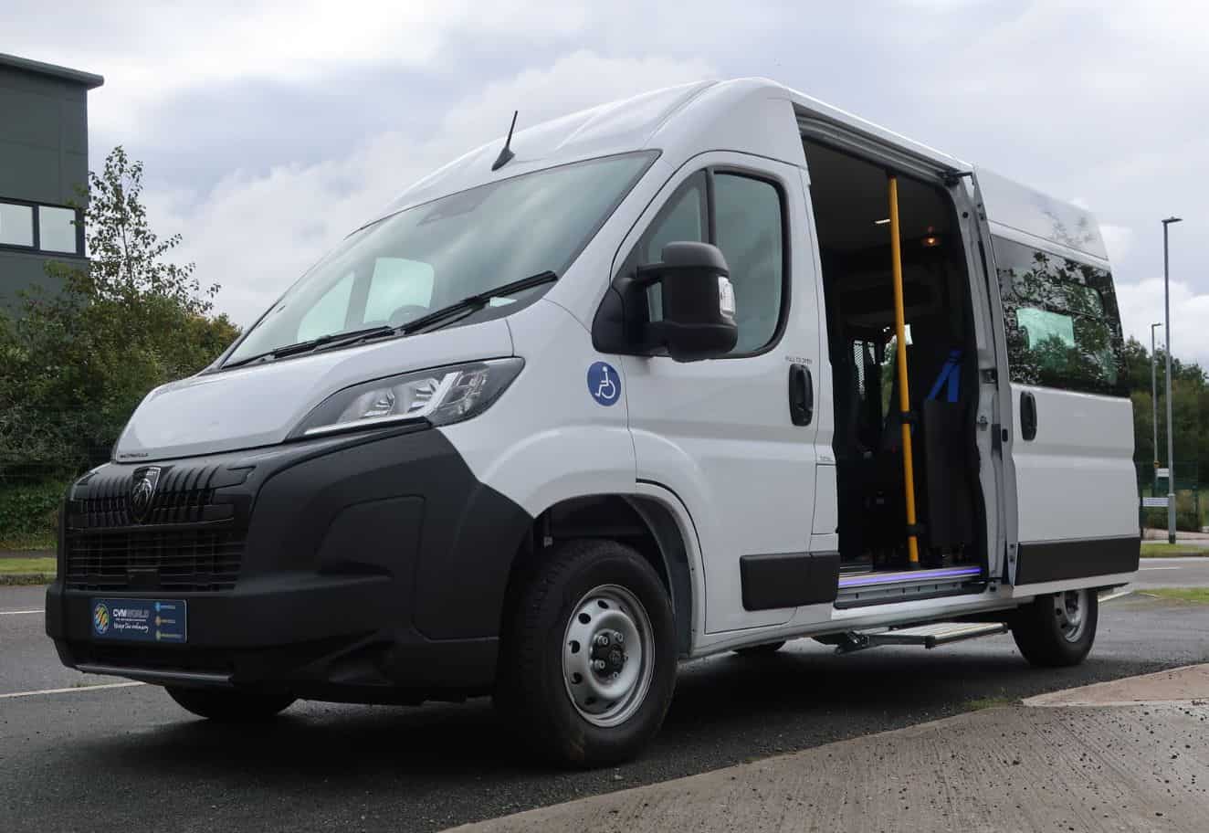 Compact Wheelchair Accessible Minibus For Sale