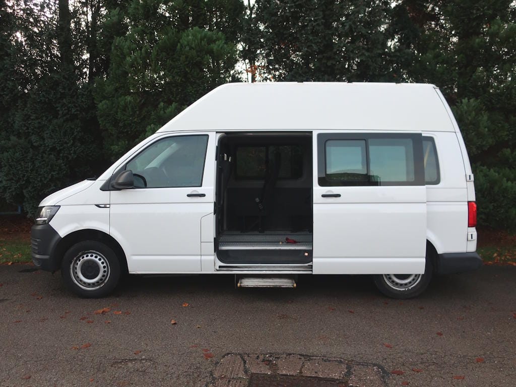 Volkswagen-Transport-High-Roof-9-Seat-Wheelchair-Accessible-Minibus-External-Nearside