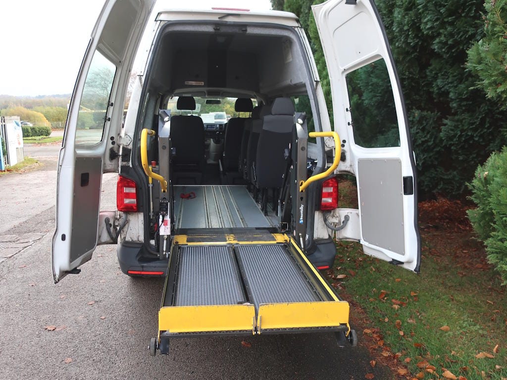Volkswagen-Transport-High-Roof-9-Seat-Wheelchair-Accessible-Minibus-External-Rear-Lift