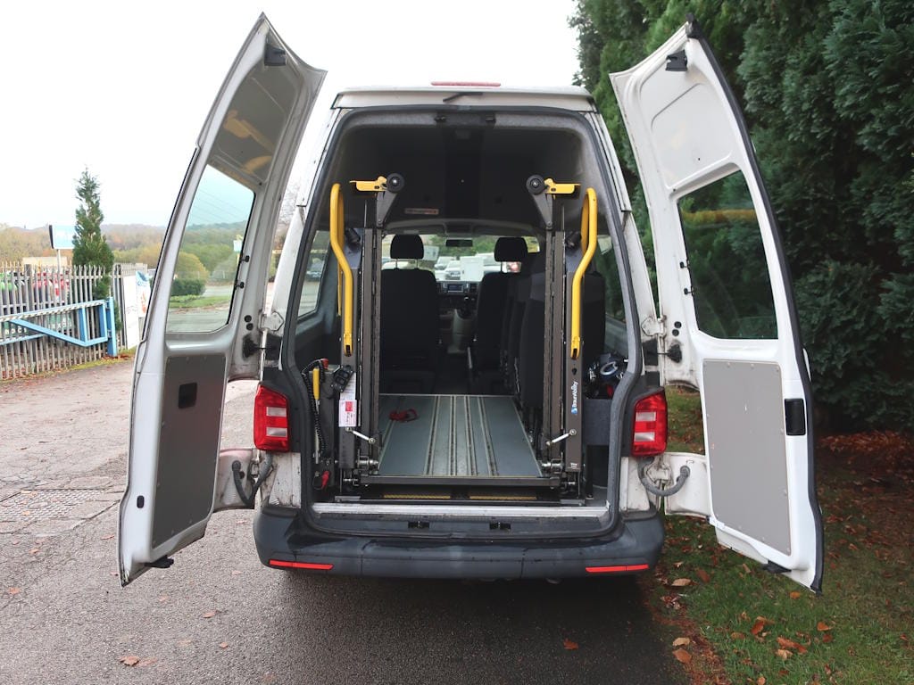 Volkswagen-Transport-High-Roof-9-Seat-Wheelchair-Accessible-Minibus-External-Rear